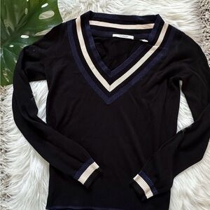 Scotch & Soda Shimmery V-Neck Sweater